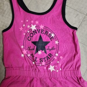 Girls Converse Romper, Size 4
